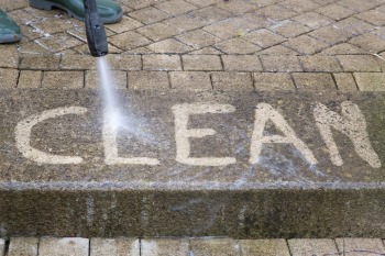 Pressure washing by Dream Team Improvements in Camp Douglas